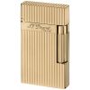 S.T. Dupont Ligne 2 Vertical Lines Yellow Gold Lighter