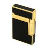 S.T. Dupont Ligne 2 black Lacquer with Gold Finish Lighter