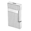 S.T. Dupont Slimmy Diamond Head Silver Lighter