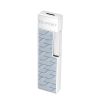 S.T. Dupont Twiggy Grey Lacquer Monogram 1872 Lighter