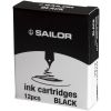 Sailor Ink Cartridges Black