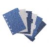 Filofax Refill Pocket Tabs Indigo