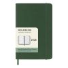 Moleskine Pocket Diary 2026 Weekly Planner + Notes Myrthle Green Soft Cover