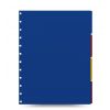 Filofax Notebook Refill Pocket Bright Coloured Tabs