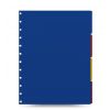 Filofax Notebook Refill Pocket Bright Coloured Tabs