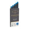Parker Fountain Pen Ink cartridges 5 pack Washable Blue