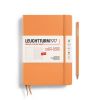 Leuchtturm1917 Weekly Planner & Notebook 18 Months 2024 - 2025 Medium Apricot