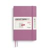 Leuchtturm1917 Diary 2027 Weekly Planner with notes Paperback B6+ Softcover Dusty Rose