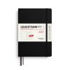 Leuchtturm1917 Diary 2027 Weekly Planner with notes Dotted Medium A5 Black