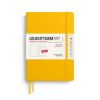 Leuchtturm1917 Diary 2027 Weekly Planner with notes Dotted Medium A5 Sunflower