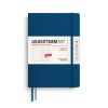Leuchtturm1917 Diary 2027 Weekly Planner with notes Dotted Medium A5 Indigo