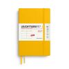 Leuchtturm1917 Diary 2027 Weekly Planner Paperback B6+ Sunflower