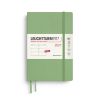 Leuchtturm1917 Diary 2027 Weekly Planner Paperback B6+ Sage