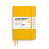 Leuchtturm1917 Diary 2027 Weekly Planner Vertical Paperback B6+ Hardcover Sunflower