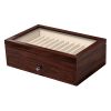 Elroth Pen Box for 24 Pens Walnut Brown