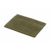 Garzini Leggera Card Holder Vintage Olive Green