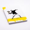 Pininfarina Banksy The Flower Thrower Stone Notebook Ruled