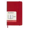 Moleskine Pocket Diary 2027 Daily Planner Red Hard Cover
