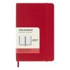 Moleskine Pocket Diary 2027 Daily Planner Red Soft Cover