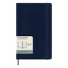 Moleskine Large Diary 2027 Weekly Planner with Notebook Sapphire Blue Soft Cover
