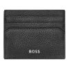 Hugo Boss Card Holder Classic Grained Black