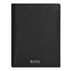 Hugo Boss Wallet Classic Grained Black with Flap and money pocket