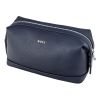 Hugo Boss Grained Classic Toiletry Bag Navy