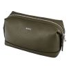 Hugo Boss Grained Classic Toiletry Bag Khaki