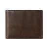 Maverick Brown Compact Leather Wallet RFID protection