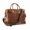 Maverick The Original Leather business bag with laptop sleeve 15'6"