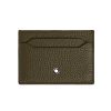 Montblanc Grain Card Holder 5cc Khaki