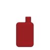 A6 Memobottle Stainless Steel Red Maple