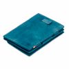 Garzini Cavara Magic Coin Wallet Vintage Sapphire Blue
