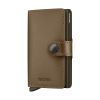 Secrid Mini Wallet Leather Matte Satin Bronze