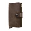Secrid Mini Wallet Leather Vintage Oak