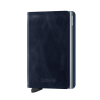 Secrid Slim Wallet Leather Vintage Blue