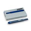 Lamy T10 Fountain Pen Ink Cartridges 5 Pack Blue Black
