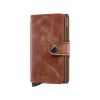 Secrid Mini Wallet Leather Vintage Cognac Brown