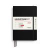 Leuchtturm1917 2027 Weekly Planner + Notes Medium Black