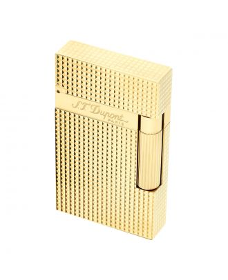 S.T. Dupont Ligne 2 Diamond Head Gold Finish Lighter