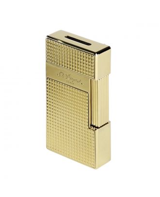 S.T. Dupont Biggy Diamond-Point Gold Ligther