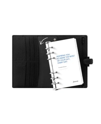 Filofax Finsbury Personal Black