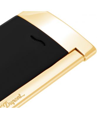 S.T. Dupont Slim 7 Lighter Black and Gold Finishes