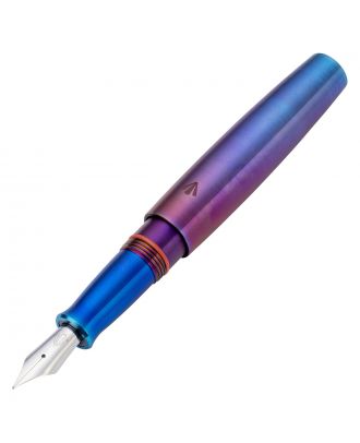 Gravitas Pocket Raw Grade 5 Titanium TiSiNx Fountain Pen