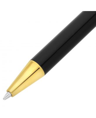 S.T. Dupont Classique Black Yellow Gold Ballpoint Pen