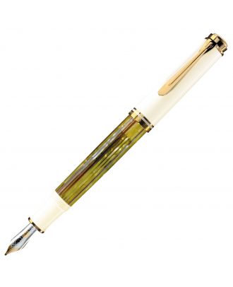 Pelikan Souverän 400 White Turtle Vulpen