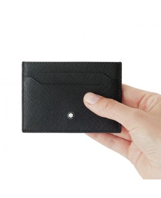 Montblanc Sartorial Black Leather Card Holder 5cc