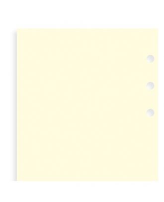 Filofax Refill Personal Cotton Cream Plain