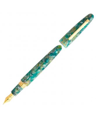 Esterbrook Estie Sea Glass Gold Trim Fountain Pen