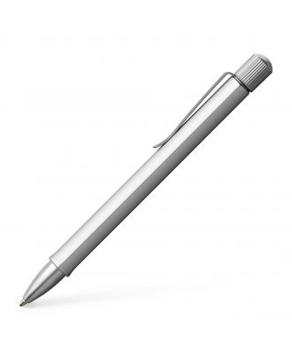 Faber-Castell Hexo Silver Ballpoint Pen
